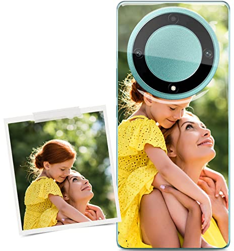 Coverpersonalizzate.it - Coque personnalisée Compatible avec Honor Magic 5 Lite 5G avec Votre Photo ou Votre Texte - Coque de Protection en TPU Transparent