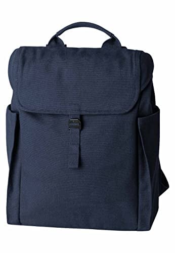 MELAWEAR - Rucksack BALAMANI | Nachhaltig mit Fairtrade Cotton, GOTS & Grüner Knopf Zertifizierung, Farbe:blau