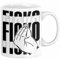Italiener Geschenk Tasse Ficko Italienische Handbewegeung Kaffee-Becher (Weiß)