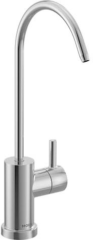 Moen F7660 Sip Modern One-Handle High Arc Beverage Faucet, F7660BL, Chrome