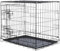 TRIXIE Hundebox Home schwarz – S: 64 × 54 × 48 cm – klappbarer Hundekäfig mit 2 Türen & sicheren Verschlüssen, verzinkte Transportbox mit Stabiler Bodenwanne für Zuhause & unterwegs – 39301