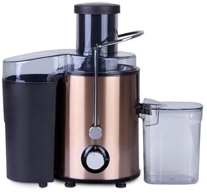 BERLINGER HAUS Exprimidor oro rosa Metallic Line | Elegante y eficiente