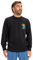 Quiksilver Graphic Mix Crew Top in pile Uomo