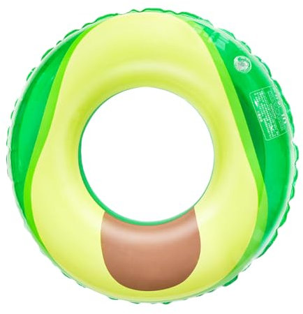 Schwimmring Kinder 3-6 Jahre, Schwimmreifen Kinder Sicherer, Aufblasbarer Schwimmringe, Klein Swimming Ring, Pool Spielzeug für Sommerpool und Strand Party für Junge Mädchen(62cm)(Avocado)