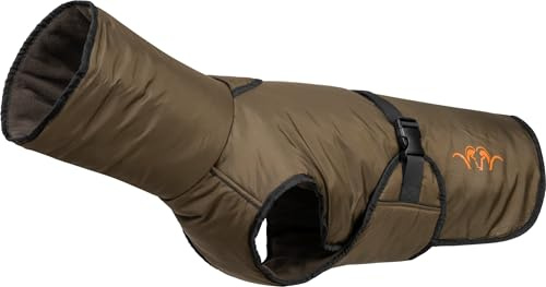 Blaser Hunde-Poncho | Wasserdichter Hundemantel mit Fleece-Futter | Reflektoren & Verstellbarer Bauchgurt | Größen L