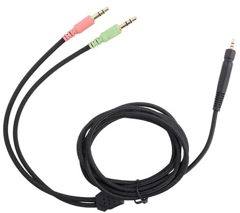 ANGGREK Gaming-Kopfhörerkabel, Sauerstofffreies Kupfer, Verbesserte Audioleistung, Kompatibel mit G4ME ONE PC 373D PC37X GSP350 500 600 (#12)