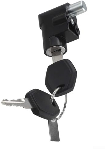 Gdfnmogo Fahrrad-Batterie-Sicherheitsschloss für Hailong E-Bike-Akkus – robustes Metall-Elektrofahrrad-Power-Schloss, inklusive Schlüssel, für Hailong-1 & 2 Batteriegehäuse (20 mm)