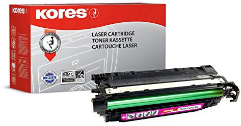 Kores Tonerkartuschen für Modell Color Laserjet CM 3530, 3525, 7000 Seiten, rot