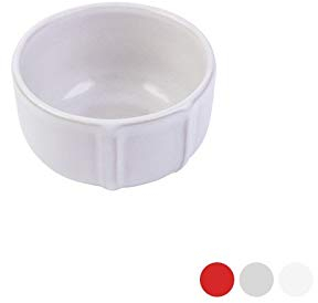 Pyrex 8013119 Signature Lot de 6 Ramequins Gris en Céramique Ø 8 cm