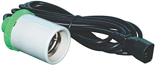 CFL HPS MH Lamp Holder Grow Light Bulb E40 Fitting 4m Cord Hydroponics LUMii