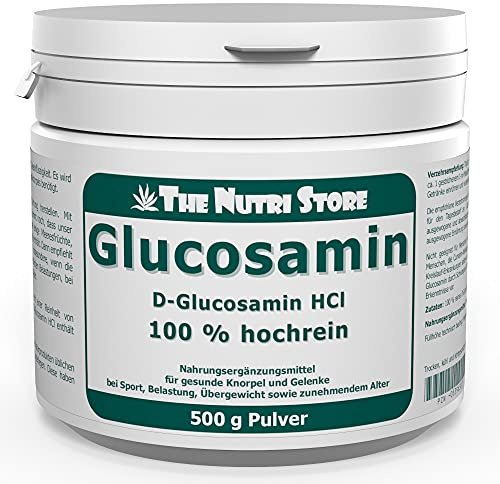 Glucosamin HCl 100% rein Pulver 500 g