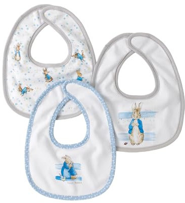 Beatrix Potter Peter Rabbit Bib (set Of 3) Nursery Set