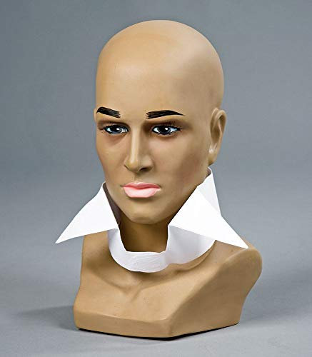 shoperama Karl Kostüm Zubehör Set oder Einzelteile Perücke Krawatte Brille Stehkragen Handschuhe Schleife Fächer Color Haarspray, Variante:Kragen