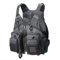 PELLOR Gilet da Pesca, Multi-Tasca Maglia Traspirante Giubbino da Pesca La Pesca di Caccia di Campeggio Esterna Fotografia (Taglia Regolabile)