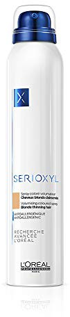 L'Oréal Paris Paris Serioxyl Spray Blond, kräftigendes Farbspray für dünner werdendes Haar, für mehr Haarfülle, 200 ml