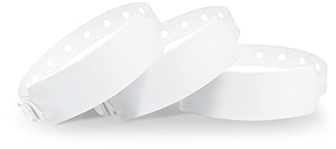 Wristall Kunststoff-Armbänder für Veranstaltungen – Vinyl-Armband für Partyarmbänder, 500, Kunststoff, Kein Edelstein