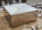 Quader Würfel 50/50/25 cm Edelstahl matt gebürstet Wasserspiel Springbrunnen
