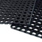 TREND Tappeto in Gomma Antiscivolo a Griglia - Zerbino Ingresso Esterno, Antisporco, Drenante - Spessore 16 mm - 4 Misure - Componibile - nero (40x80 cm)