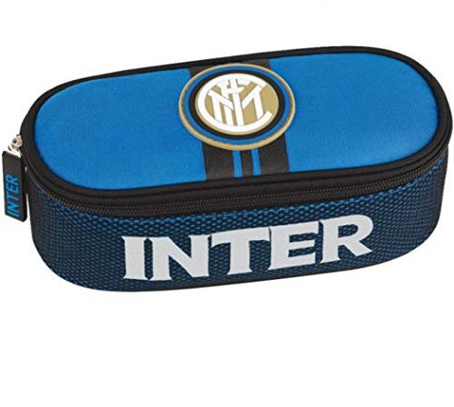 Seven FC Inter Federmäppchen, oval, organisiert, hellblau, 1 Unità (Confezione da 1), sportlich
