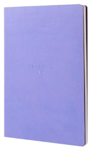 KLARHEIT AIR® 90-Tage Planer A5 – Undatiert, Softcover, Zielsetzungsjournal & Habit Tracker – Vision-Action-Reflection Framework für Fokus & Selbstführung | Lilac