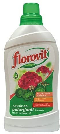 Geranien Dünger Spezial Blühdünger Für Hängende Pelargonien 50L Gießwasser 500ml