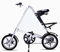 Ultraleichtes Mini-Faltrad, 14 Zoll Fahrrad, Tragbares Outdoor-U-Bahn-Fahrzeug, Faltbares Fahrrad Für Männer Und Frauen White,14inch