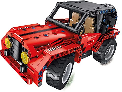 QIHUI 2-in-1 Offroad Vehicle 2.4GHz 333 Teile Klemmbausteine