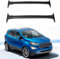 DachträGer RelingträGer für Ford Ecosport 2013 2014 2015 2016 2018 2019 2017 2020, Dachgepäckträger Alu Dachgepäckablage, Paar Schwarze gewidmet Diebstahl-Bars,Black