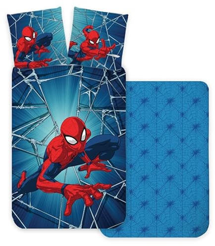 SPIDERMAN Collections de Linge de lit pour Enfant, Multicolore, Unique