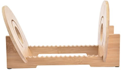 Arrovarp B-amboo - Espositore per Dischi da Tavolo, per Oltre 50 Album Musicali LP e LP, Supporto per LP Moderno, Supporto per Dischi in Vinile, espositore per Album Musicali Vintage