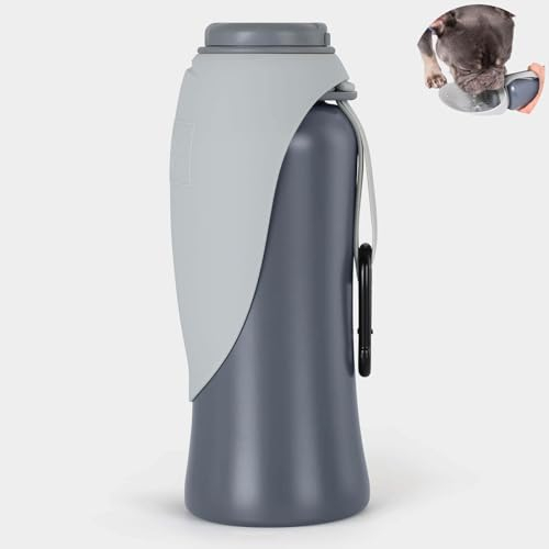 PAW WOW Paul 800ml Hundetrinkflasche für unterwegs | Wasserflasche Hund| Trinkflasche für Hunde