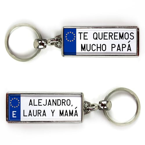 LolaPix Originelle personalisierte Schlüsselanhänger. Personalisiertes Geschenk mit Namen. Personalisierte Nummernschilder. Auto-Schlüsselanhänger und Motorrad-Schlüsselanhänger. Text-Kennzeichen