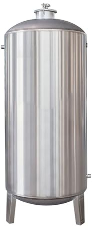 USFJATI Schulbrunnen-Drucktank, Vertikale Wasserspeicher-Blasenbehälter for Brunnenpumpen/Wassersystem, for Landwirtschaft, Haushalt, Viehzucht, Industriewasser(Size:160L(W50*H110CM))