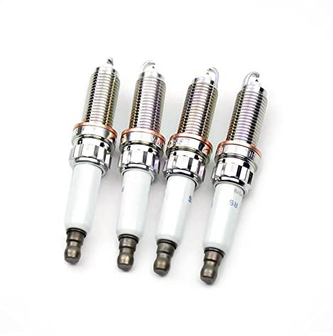4/6 PCS 12120039664 SILZKBR8D8S Zündkerze kompatibel mit BMW F07 F10 F20 F25 F30 F35 E84 X1 X3 X4 X5 X6 Z4 Autoteile Acc 12120039664 Autoteile (Farbe: 6 Stück)