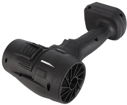 Jet Dry Blower Turbo Mini Fan Strong Wind Mini Turbo Fan for Car Outdoor Home (Black)