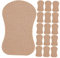 Healeved 20St ，，，， nippelabdeckung nippelcover brustpads Schweißpolster-Unterhemd Achselpads für schwitzende Frauen Schweißpolsterung Achselschweißpad aus Baumwolle Fußpolster