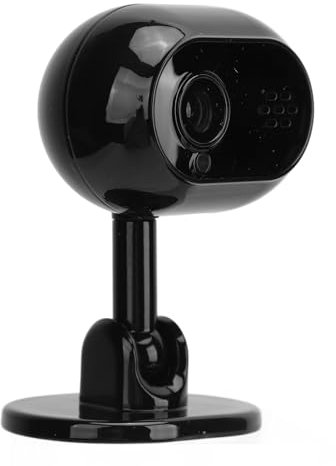 Telecamera per Monitor Interno Wireless, Videocamera per Bambini con Rilevamento del Movimento Audio Bidirezionale 1080P per la Casa (BLACK)
