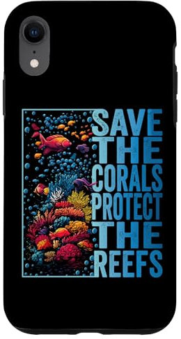 Hülle für iPhone XR Umweltschutz, Korallen, Korrallenriffe