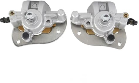 2 Pcs Rear Brake Caliper with Pads for izzly 550 YFM550 2009-2014 - Enhanced Braking Performance &, 3B4 2580V 00 Caliper Assembly