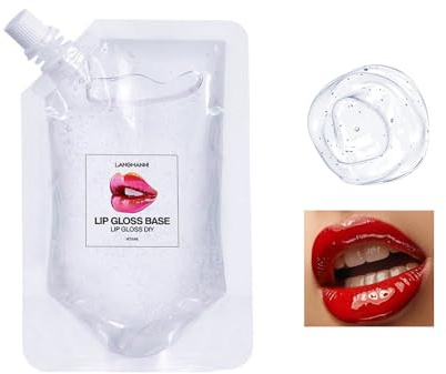 Feuchtigkeitsspendende Lipgloss-Basisöl-Grundlage, Nicht-Haftende Lippenstift-Grundierung für DIY-Lippenbalsam, Lipgloss 50ml