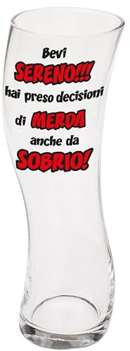 Bicchiere Ondeggiante: Bevi SERENO!!! hai preso decisioni di MERDA anche da SOBRIO!