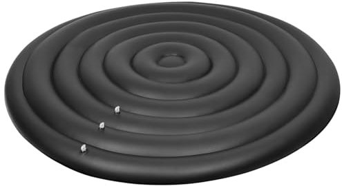 Couvre-Bain Gonflable, 57 dans l'enceinte Ronde à Bain à remous Rond avec Une soupape Facile d'inflation et de déflation, Le Couvercle des couvercles de Spa isolo