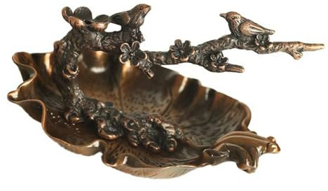 Limtula Vintage Metall Baum Ast Rückfluss Räucherstäbchen Halter Wasserfall Kegel Brenner für Meditation und Entspannung Raum Rückflussbrenner