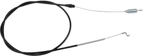 Lecreatekit 105-1845 Câble de traction pour tondeuse à gazon autopropulsée à entraînement frontal de 55,9 cm – Câble métallique de 172,7 cm avec extrémités à ressort et coude en Z – Conduit de 138,4