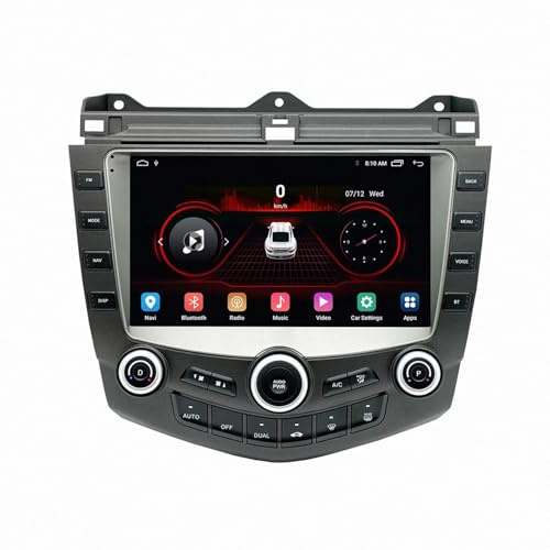 GPS Navi Auto Autoradio für Ford Kuga 2 Escape 2013-2017 Hd-Display mit TMC, Poi, Blitzerwarner & Kartenupdate Wireless Carplay Android Auto, 4 Kern 1G+32G