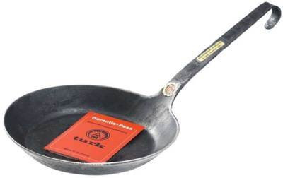 Turk Bratpfanne Eisenpfanne freiform-warmgeschmiedet, 24 cm