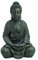 meditierender Buddha in braun - Höhe ca. 50 cm