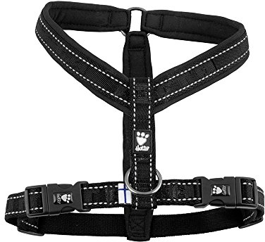 Hurtta 933155/3545 Casual Y-Geschirr in Div. Farben und Größen, Brustumfang:: 80cm, Farbe:: schwarz