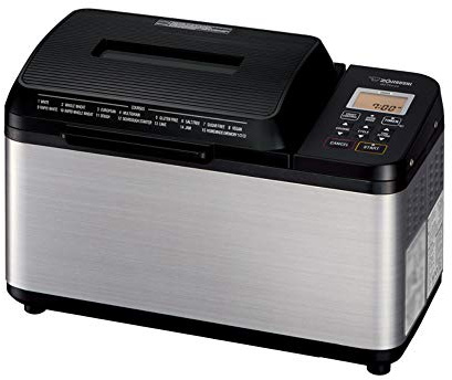 Zojirushi BB-PDC20BA Home Bakery Virtuoso Plus Breadmaker, 2 lb. loaf of bread