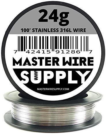 Stainless Steel 316L - 30 m - 24 Gauge Wire